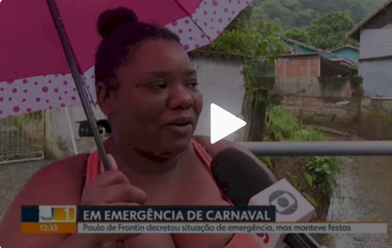 Em situação de emergência, prefeitura gasta dinheiro público para carnaval em Engenheiro Paulo de Frontin, RJ; MP investiga